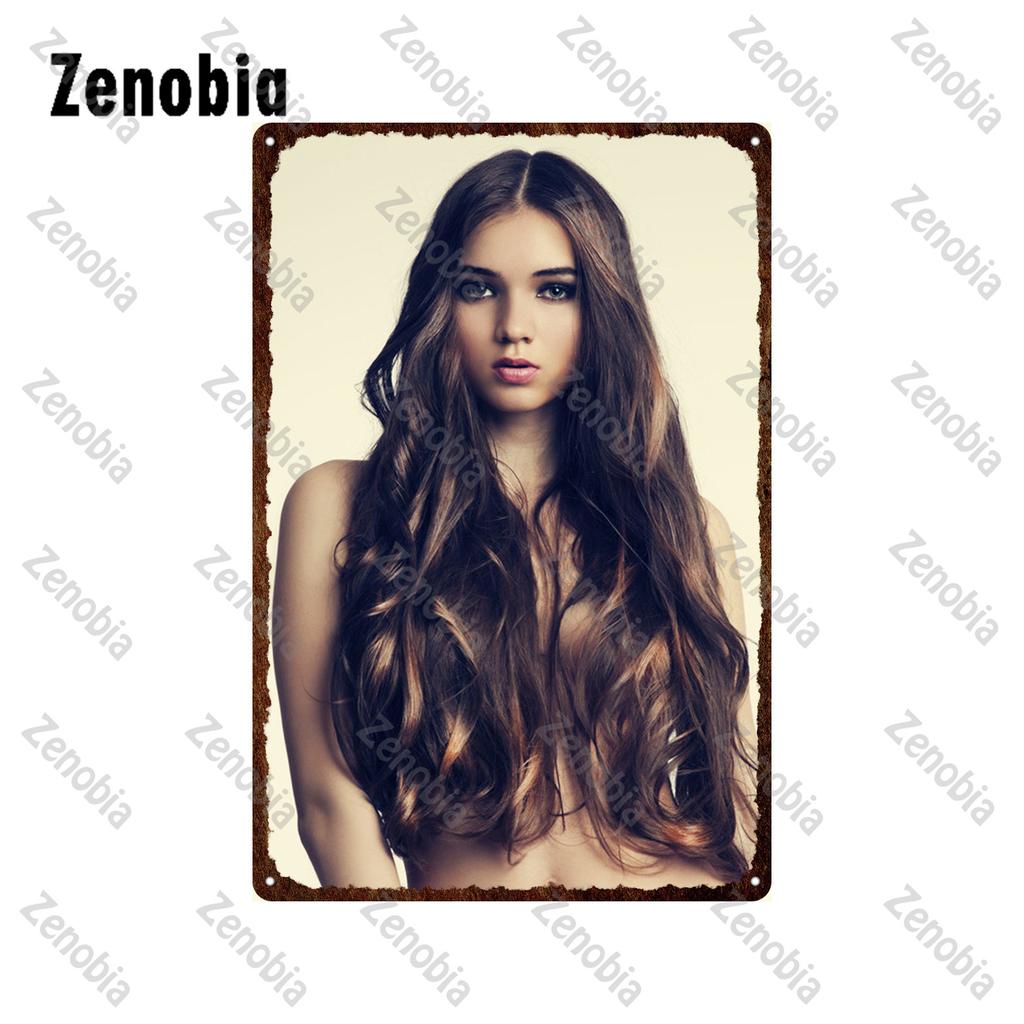 Sexy Metal Poster Angel Wings Girl Metal Signs Dropped Underwear Straps Woman Tin Signs Vintage Plaque for Bar Pub Home Decor