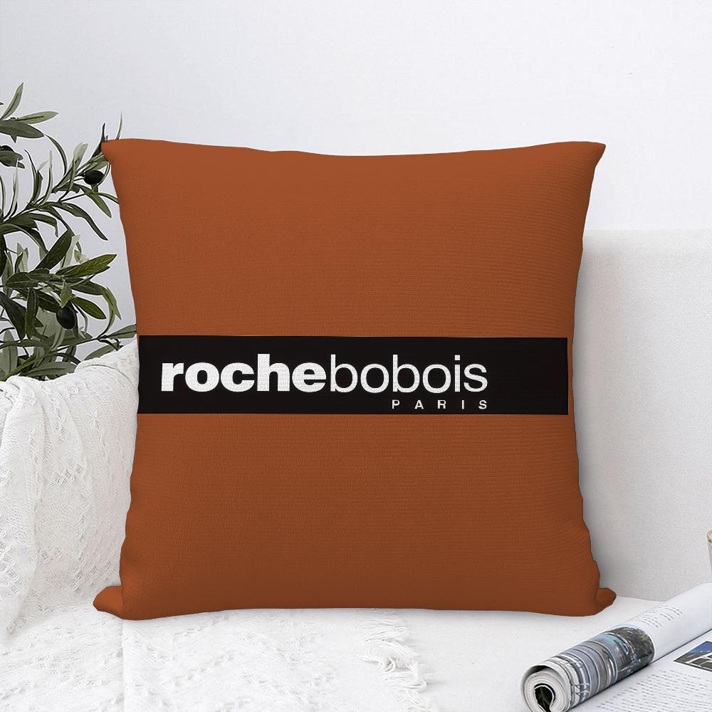 R-Roches Мода B-Bobois Наволочка Декоративная для Дивана Домашняя Двусторонняя Печать Плюшевая Квадратная Наволочка для Подушки Декор Подушки