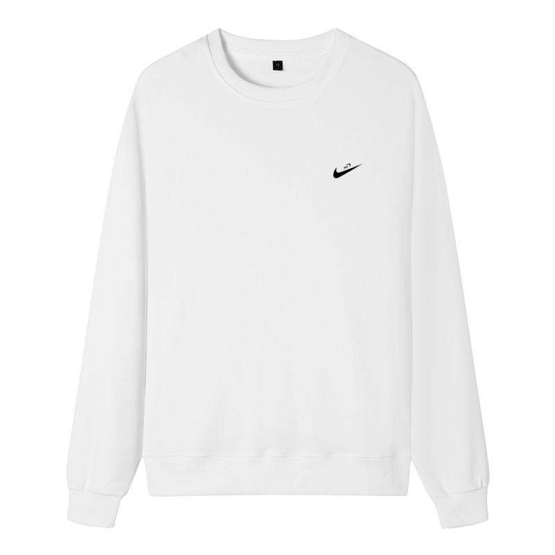 Мужская толстовка-пуловер с длинным рукавом, круглым вырезом, из махровой ткани, весна-осень 2024