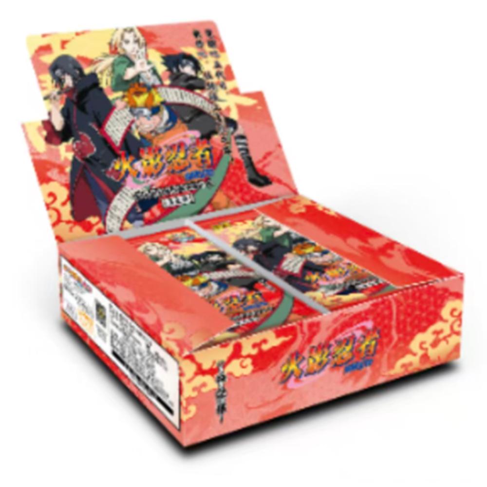 KAYOU Genuine Naruto Card Will of Fire Version Chapter of The Formation Uchiha Itachi Gaara Kakashi Anime Collectible Card