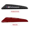 4pcs/set carbon fiber M performance car body sticker car door anti-collision strip sticker For BMW M3 M5 M6 X1 X3 X5 E34 E39 E36