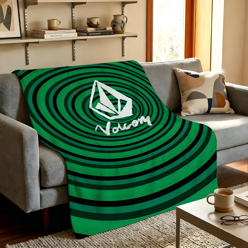 Бренд V-Volcom Плед Throw Высокой Плотности Короткий Плюш Мягкий Гипоаллергенный для Дивана Дремоты Кондиционируемой Комнаты