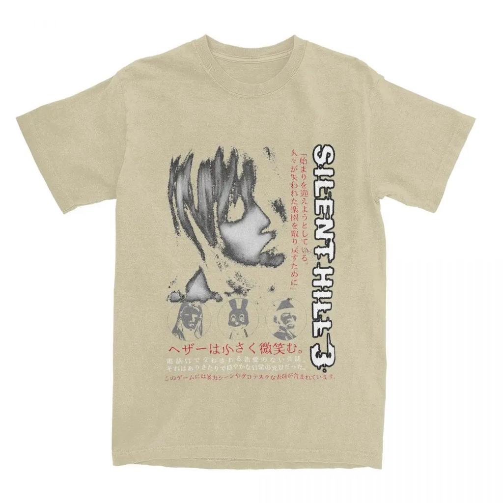 Новинка Хоррор Игра Silent Hill 3 Футболка Мужская Женская Футболка Heather Mason Футболка Летняя Одежда