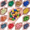 Товары для вечеринок DIY Finders Подвеска Круглые хлопья 20 шт 15 мм Оптовая продажа Деревянные бусины Ожерелье Браслет Изготовление ювелирных изделий