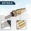 uxcell Temperature Sensor Compatible with Infiniti Compatible M30 Durable No. 25080-89903 Temperature Sensor, Gold Tone Inner
