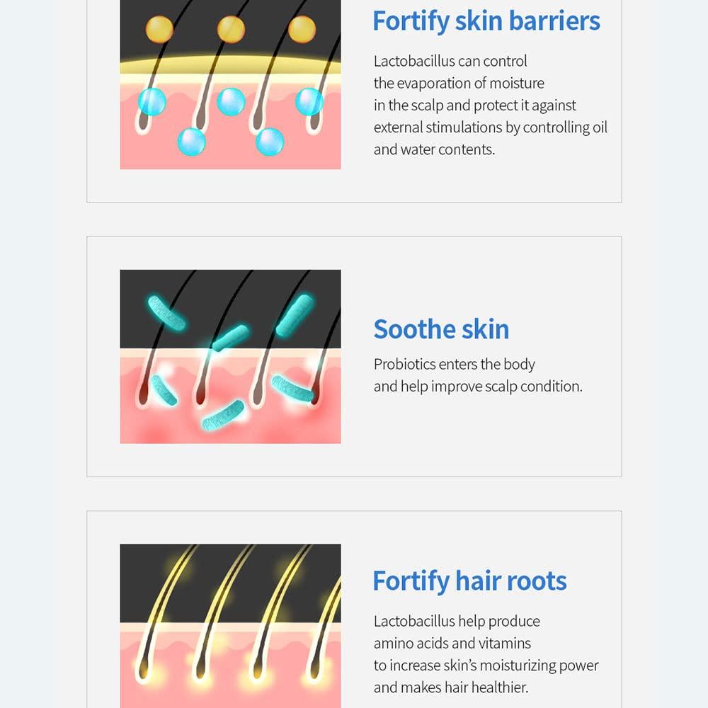 Masil 5 Probiotics Perfect Volume Shampoo 5.07floz Fine Thin Hair Paraben Silicone-Free Boost Up Flaky Scalp Dull Hair Clarifying Shampoo