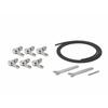 OYAIDE NEO Solderless Cable Kit L6+ (1.5m Cable, 6 L-shaped Plugs, 2 Wrenches, 1 Recyclable Stick)