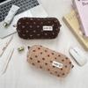 Love Pattern Pencil Case Portable Storage Bag Durable Pen Bag  Gift