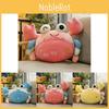 Adorable Cartoon Crab Plush Toy Stuffed Animal Pillow Down Cotton Cushion