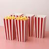 20/50pcs Popcorn Box Buckets Fries Cup Movie Night Kids Birthday Party Favors Snack Container Bag Wedding Christmas Supplies Party Decoration Props