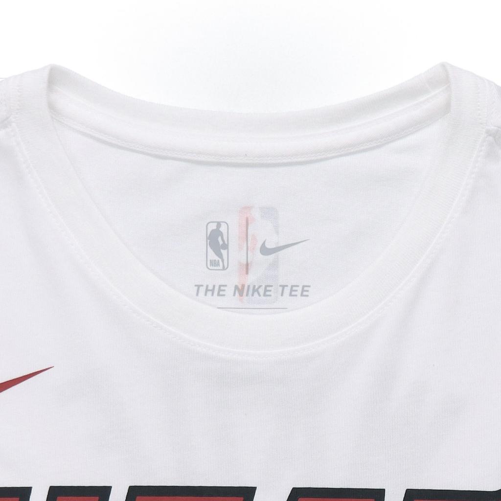 Nike НБА Уэйд Дуэйн Майами Хит ограниченная футболка с коротким рукавом Белая Мужская 870787-117
