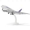 QIYUMOKE A380 Франция 1/300 Металлическая литая модель самолета - A380 Sky Jumbo Модель самолета A380 со стойкой (Длина 7,5 дюйма) для подарка любителю авиации или Di