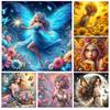 2024 New 5D DIY Cute Elf Flower Diamond Painting Set Diamond Embroidery Color Handmade DIY Mosaic Art Home Decoration Gift