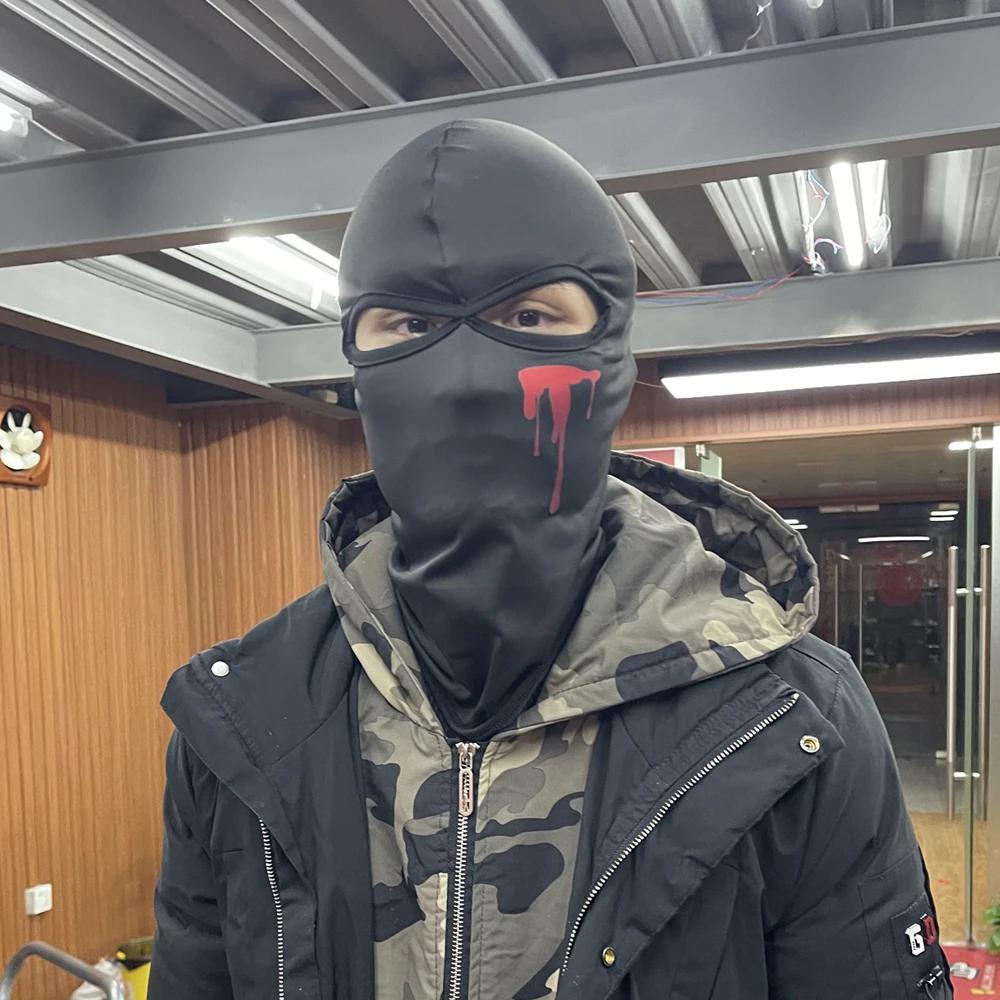 Full Face Balaclava Mask Tactical CS Winter Ski Cycling Hat Sun Protection Scarf Outdoor Sports Private Custom DIY Beanie