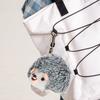 Lurrose Набор Мини Плюшевых Сумочек Ежик Стильный Шнурок Идеальные Случайные Цвета Брелоки, 4, Шармы, Аксессуары, Подарки,