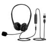 Регулируемые голосовые гарнитуры с двойным подключением через USB Type-C и 3,5-мм порт для компьютеров и мобильных устройств