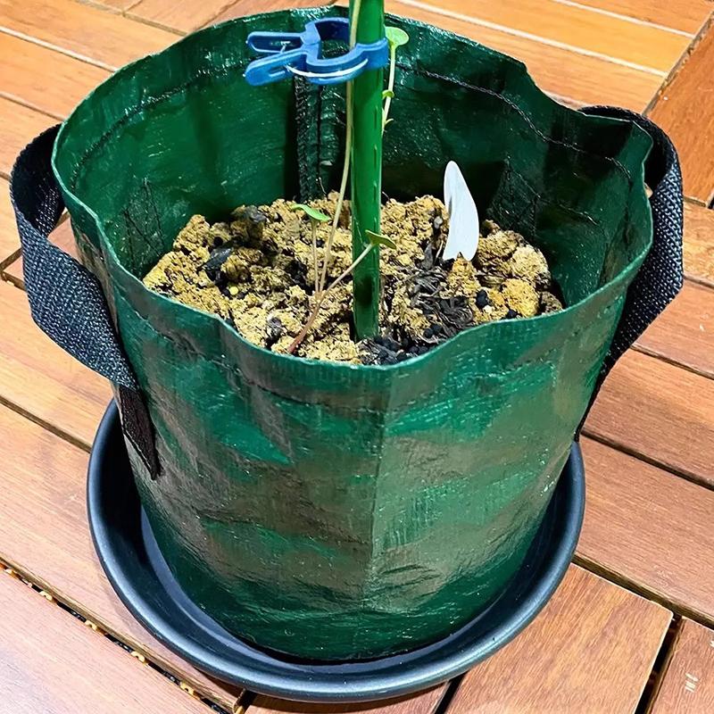 3/5/7/10 Галлонов ПЭ Мешок для выращивания овощей Мешки для выращивания растений Утолщенные мешки для выращивания Мешок для растений картофеля и лука Уличные садовые горшки