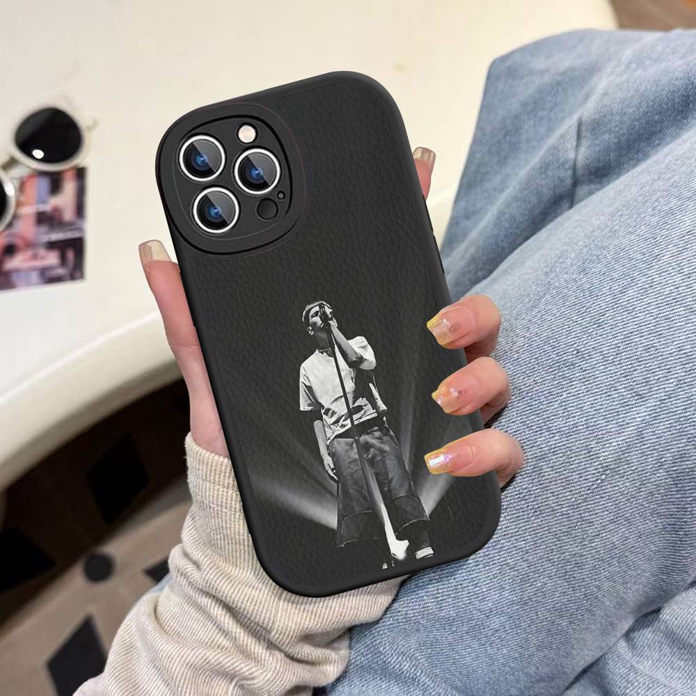 Чехол для телефона Singer M-Milo J для iPhone 16 15 14 13 12 11 Pro Max Plus Кожаный Мягкий Чехол