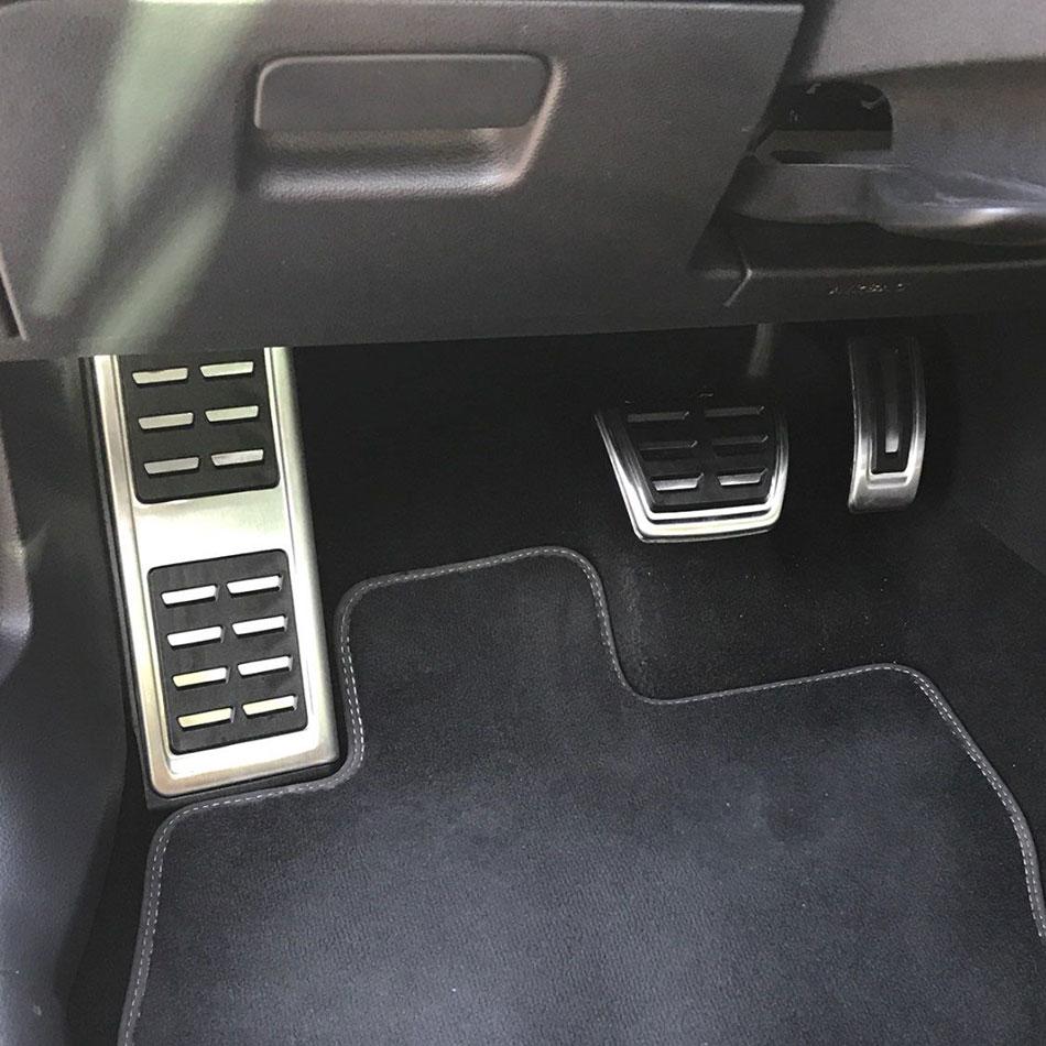 Автомобильные педали Jameo, крышка сцепления топливного тормоза для Volkswagen VW Passat B8 Golf 7 Tiguan 2017-2022 для Seat Leon 5F