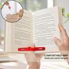 Держатель страницы книги, вращающееся на 360 градусов кольцо для большого пальца, закладка, эргономичное кольцо для пальца, открывалка для книг, аксессуары для чтения для книголюбов