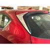 Для Mazda CX-5 CX5 KF 2017-2022 2023 хромированный задний спойлер на заднее окно, крышка крыла, молдинг, накладка, аксессуары для автомобиля