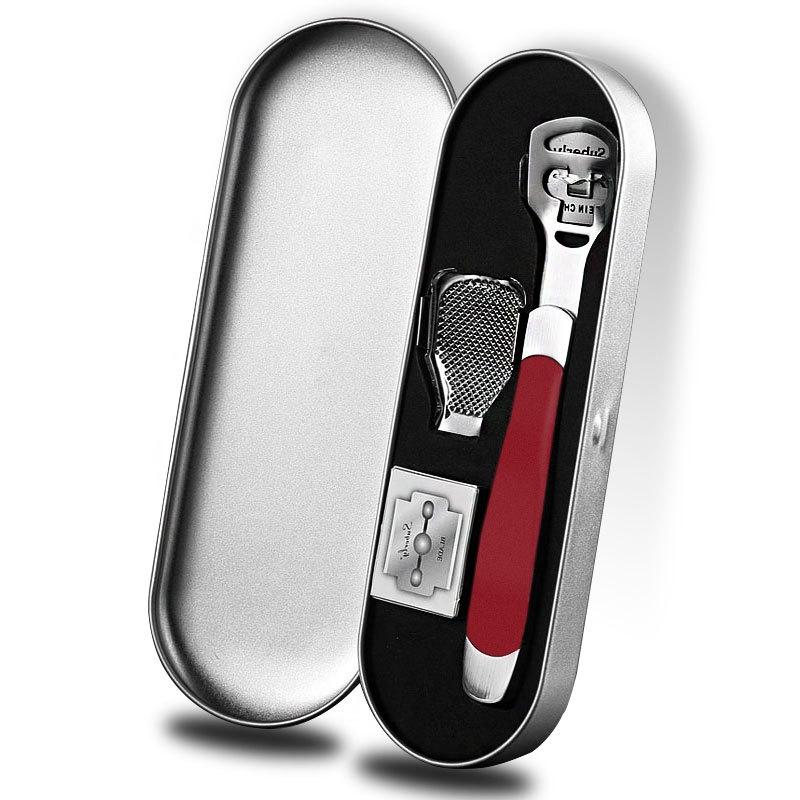 Скребок для удаления мозолей и педикюрный инструмент из нержавеющей стали Rongjie