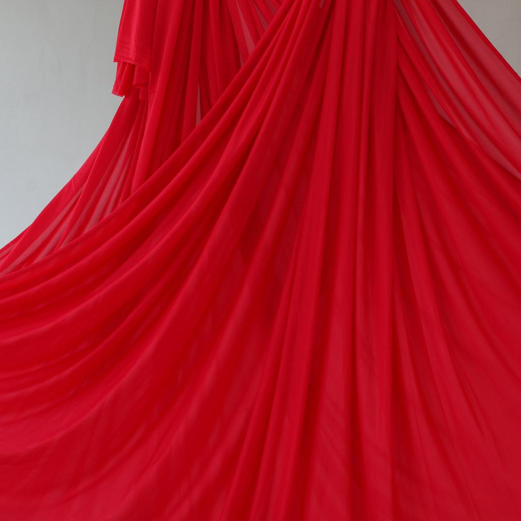 7m Aerial Silk Fabric Yoga Hammock, Silk Swing, Home Gym Fitness, Outdoor Anti-Gravity, Yoga Strap