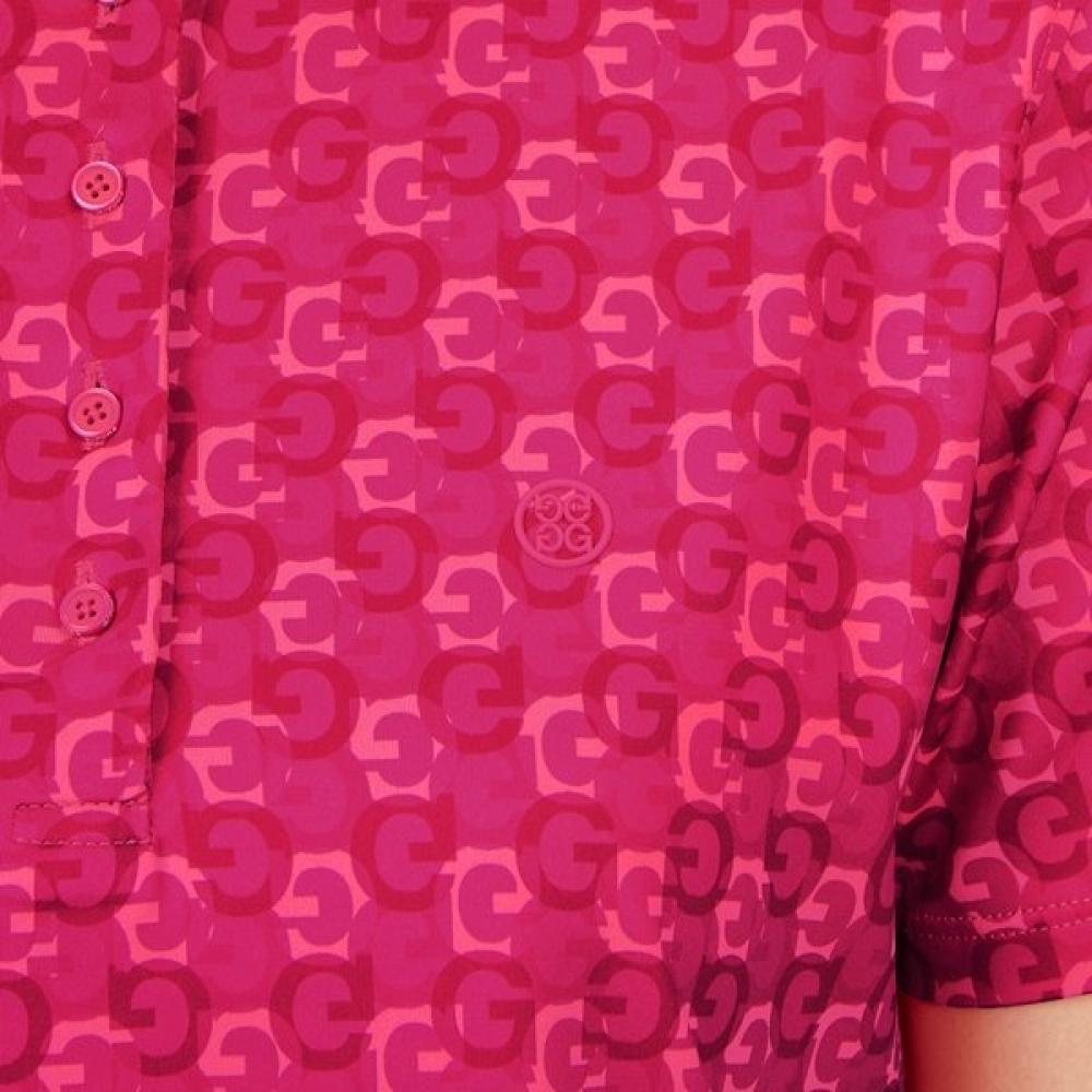 Zipore Golfwear Женская футболка с воротником и коротким рукавом g4lS23k563 Sor