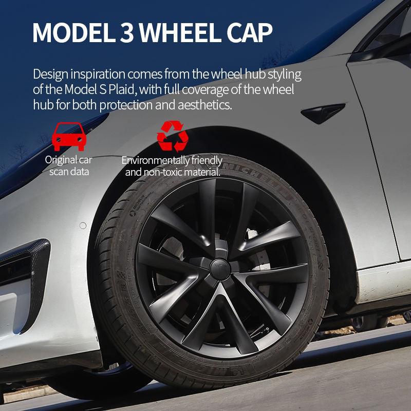 Колпачок ступицы колеса для Tesla Model 3/Y (2017-2024, 18-20 дюймов)