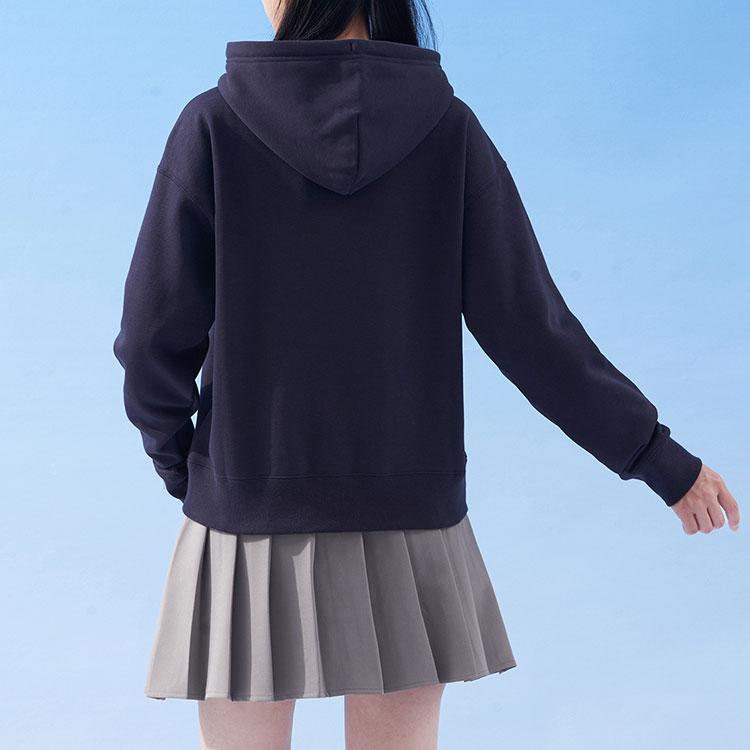 Puma Sports Lifestyle Series Letter Print Casual Hoodie Women Hoodies Navy 625306-16