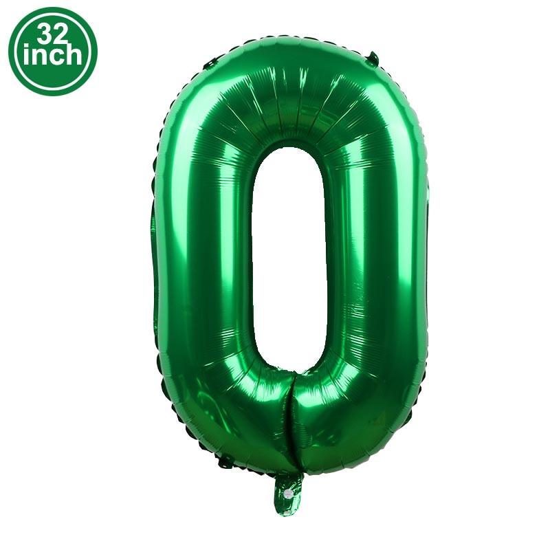 Multi Color Large Numbers 3 Balloon 32Inch 1 2 3 4 5 6 7 8 9 Birthday Ball Red Digit Bachelorette Balloons Figure Golob Balloons