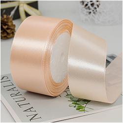 100% Polyester Single Face Satin Ribbon Roll 38 mm 1.5 Inch Custom Printed for Decoration and Wrapping