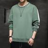 Толстовка мужская весенняя новинка с длинными рукавами куртка мужская нижняя рубашка корейский стиль повседневный круглый вырез пуловер топ