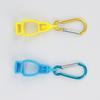 2pcs Safety Mountaineering Buckle Hat Clip Plastic Protective Gloves Clip