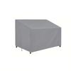 Durable black outdoor chair cover – deep-seat leisure chair