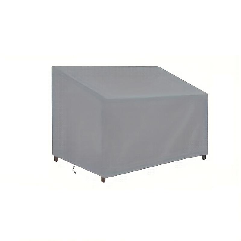 Durable black outdoor chair cover – deep-seat leisure chair