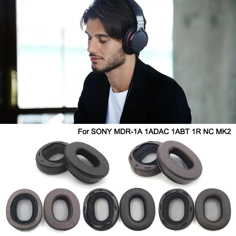 1 пара амбушюр из белковой кожи для SONY MDR-1A 1ADAC 1ABT 1R NC MK2, аксессуары для наушников
