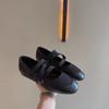 2025 Spring/Fall New Mary Jane Flats - Ballet-Inspired Round-Toe Slip-On Shoes with Elastic Strap, Vintage Work Pumps for Women