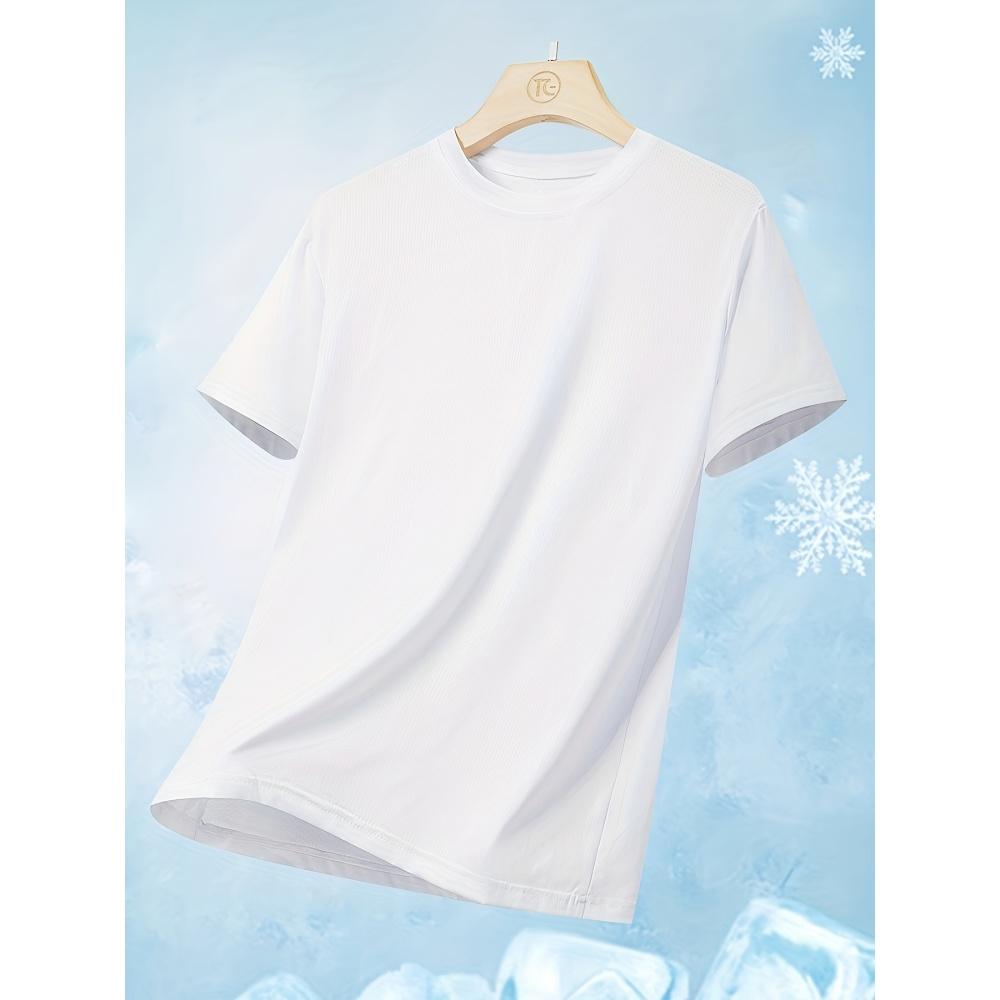 Summer Breathable Outdoor Running Sportswear Breathable Men's Short Sleeve Casual T-Shirt Comfortable Quick Drying Men's T-Shirt