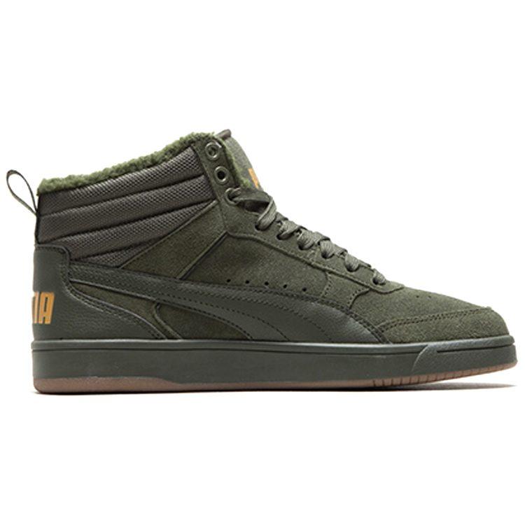 Puma Кроссовки Rebound Street High Board Зеленые 366994-02