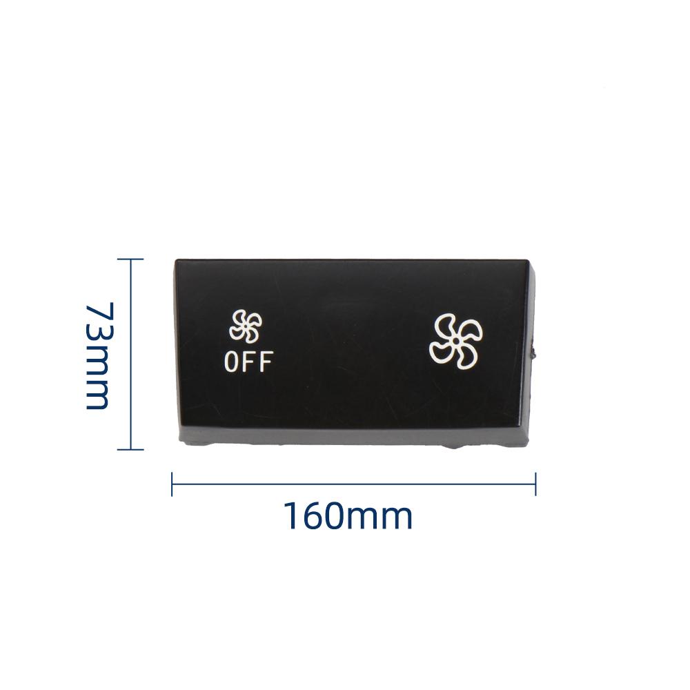 For BMW 1 3 X1 Series F30 F20 E90 F34 E84 F48 Automatic Air Conditioning Heater Climate Control Panel Fan Speed Button Cover