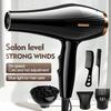 Профессиональный высокоскоростной фен, ионный фен с постоянной температурой и двойным холодным/горячим воздухом, быстросохнущий салонного класса стайлер для волос для домашнего использования