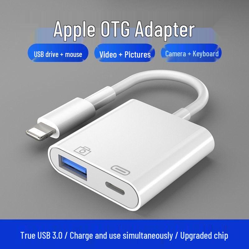 Совместимый картридер SD для Apple Lightning/Android Type-C для мобильных устройств, iPad и камер