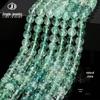 Jingde Jewelry Браслет из натурального зеленого флюорита с круглыми бусинами - Полуфабрикат, отдельные бусины для DIY ювелирных аксессуаров