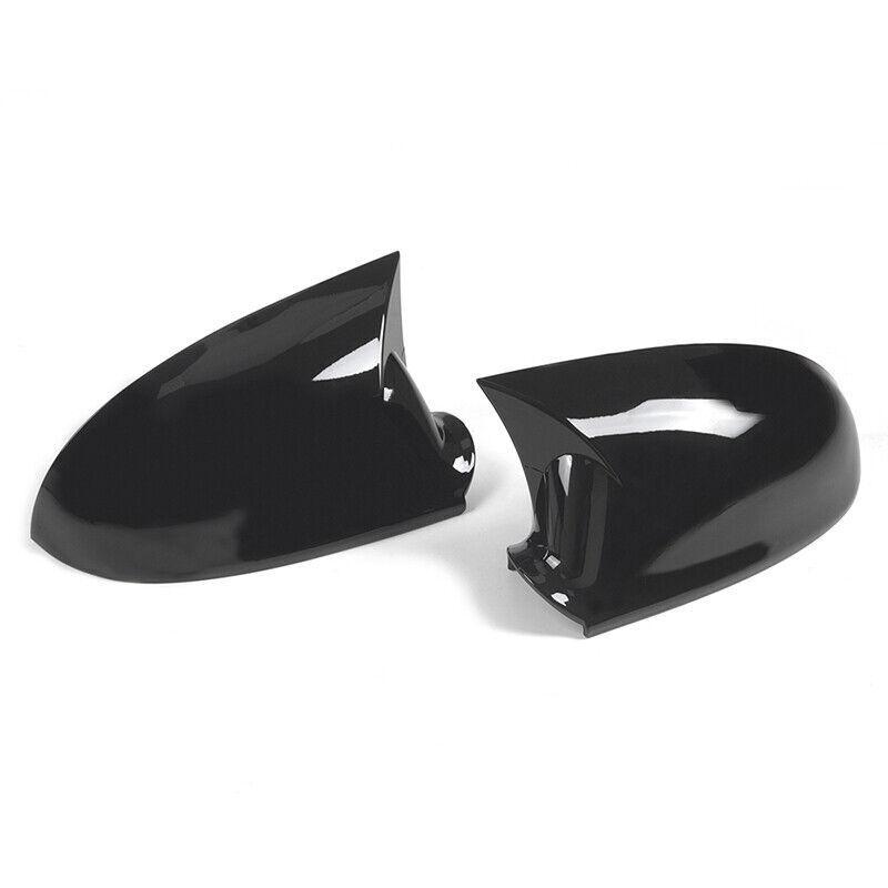 1 Pair Side Rearview Mirror Cover Cap Trim For VW Golf 5 MK5 GTI R32 2003 - 2009 Add-On Rear Wing Mirror Caps Car