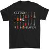 26 Guitar Heaven Collection Мужская футболка гитариста акустическая 100% хлопок Унисекс футболка