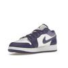 Детские кроссовки Air Jordan 1 Low GS Sky J Purple Sky-J-Light-Purple White 553560-515