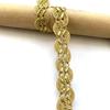 4m/13.12ft Each Bag Lace Trims Curve Ribbons Clothing Curtain Sewing Accessory Handmade DIY Craft Gold Silver Centipede Trim Decoration