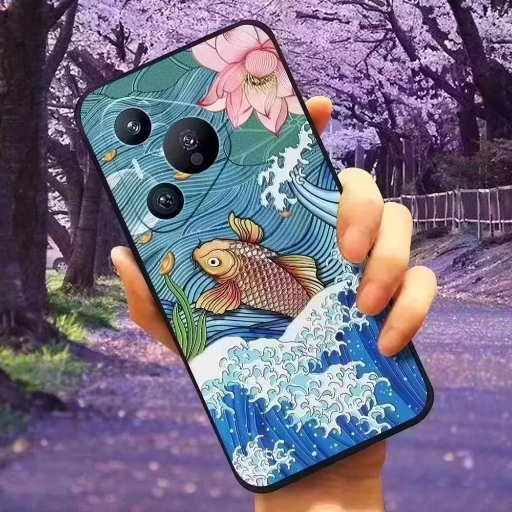 Чехол для Sony Xperia XZ2 / XZ2 Compact / XZ2 Premium, силиконовый чехол с 3D-рельефом цветов для Sony Xperia XZ2 Premium, мягкий