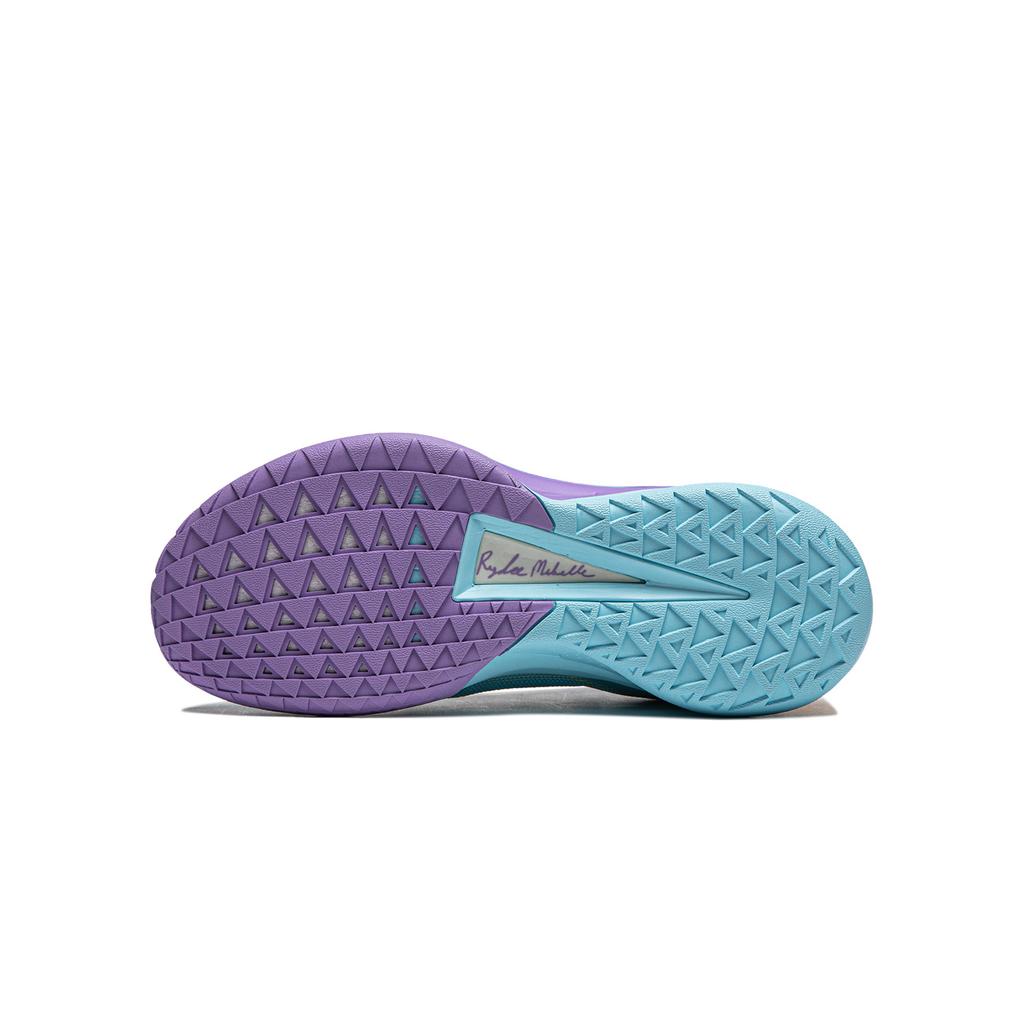 Баскетбольные кроссовки Li Ning Jimmy Butler 2, удобные, универсальные, амортизирующие, дышащие, с низким верхом, детские, баскетбольные кроссовки, цвет Breeze-Blue YKBU056-5